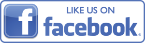 facebook logo plus their slogan: "Like us on facebook."