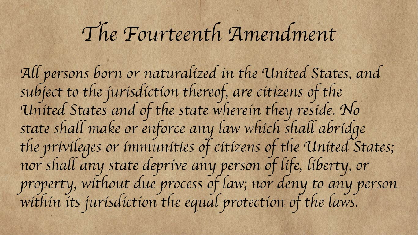 14th amendment protection