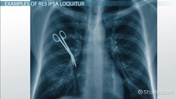 image of xray revealing surgical scissors left in patient near right lung