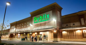 Publix grocery storefront