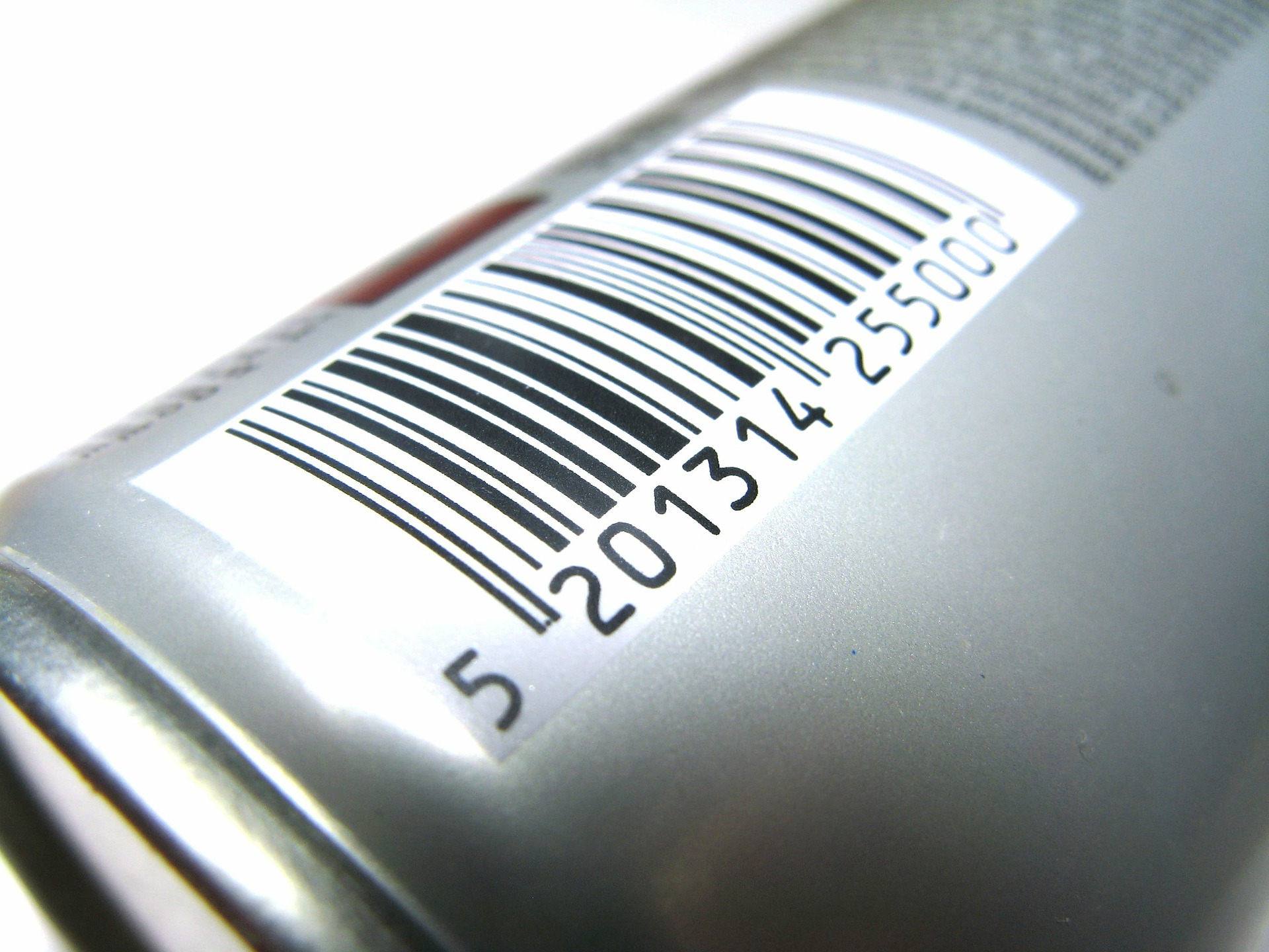 a UPC barcode