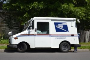 United States Post Office mail truck