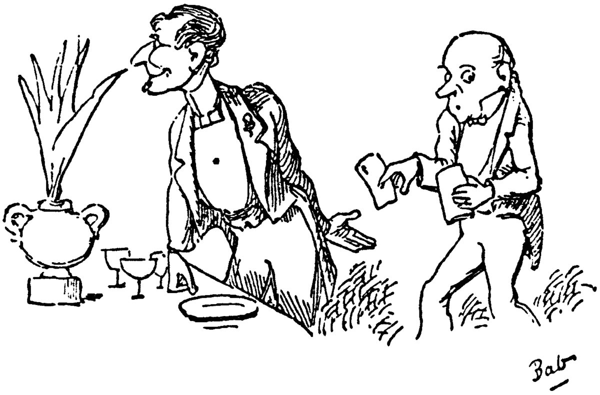 a man in a tuxedo accepting a payoff or bribe behind his back from another man.