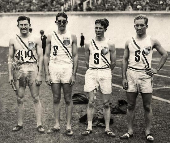 U.S. olympic relay team in 1928