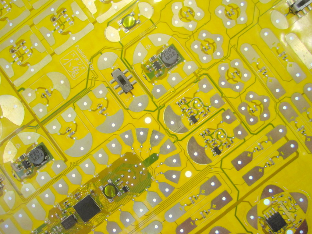 Circuit board sticker prototype