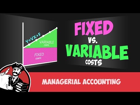 Thumbnail for the embedded element "Fixed and Variable Costs (Cost Accounting Tutorial #3)"