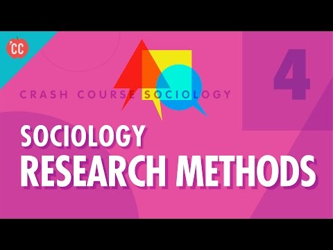 Thumbnail for the embedded element "Sociology Research Methods: Crash Course Sociology #4"