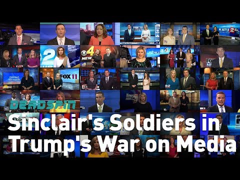 Thumbnail for the embedded element "Sinclair's Soldiers in Trump's War on Media"