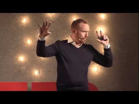Thumbnail for the embedded element "How to avoid death By PowerPoint | David JP Phillips | TEDxStockholmSalon"