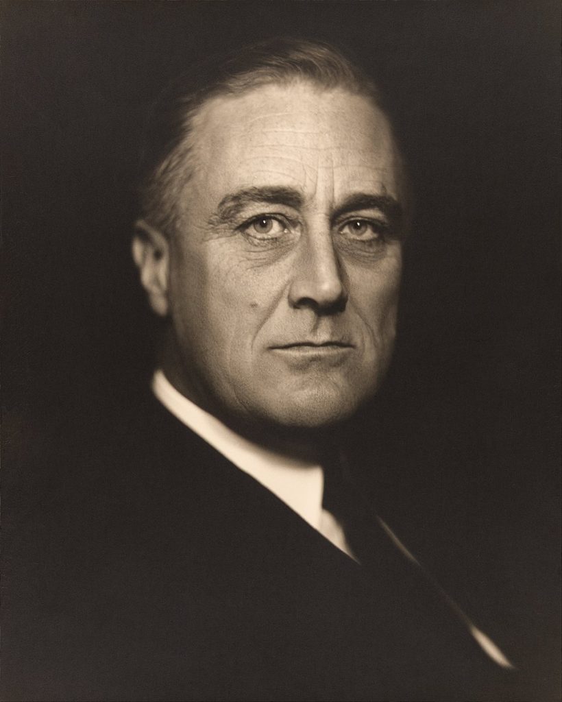 Photograph of Franklin D. Roosevelt