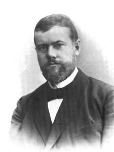 Portrait of Max Weber from 1894