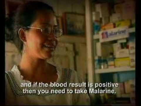 Thumbnail for the embedded element "Treating malaria in Cambodia"