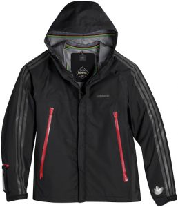 Black Adidas GORE-TEX jacket from the 2009 collection.