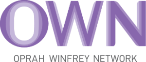 Oprah Winfrey Network logo: the word "OWN" is in large purple letters.