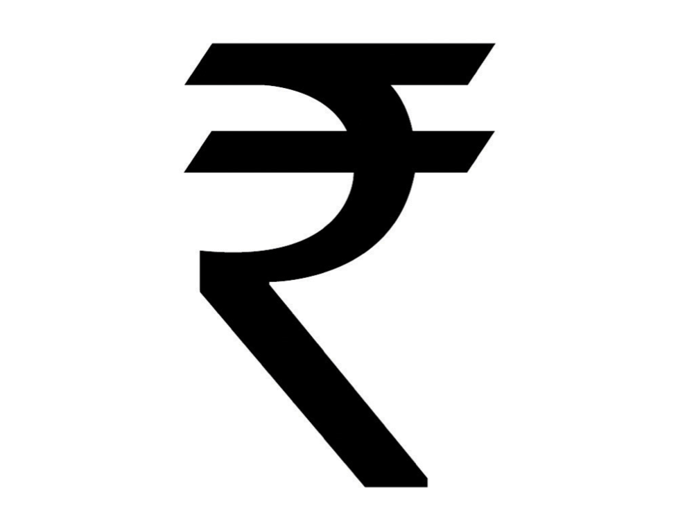 Símbolo de rupia