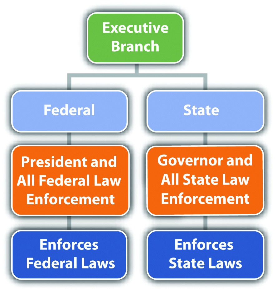 Diagram of the Executive Branch