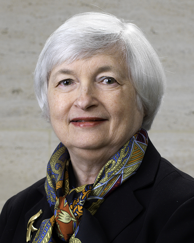 Profile picture of Janet Yellen.