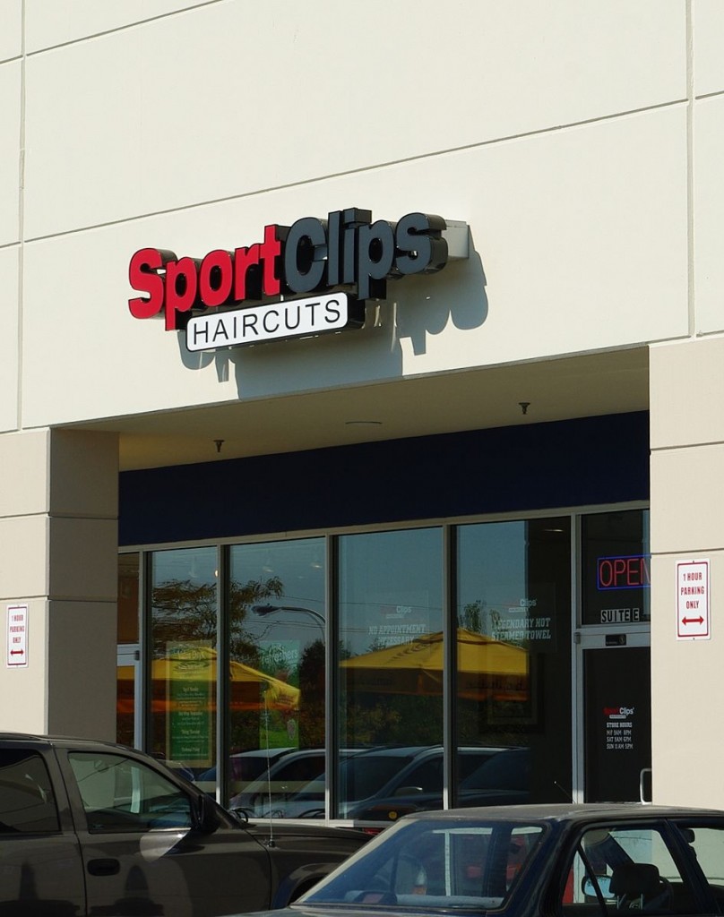A Sport Clips storefront