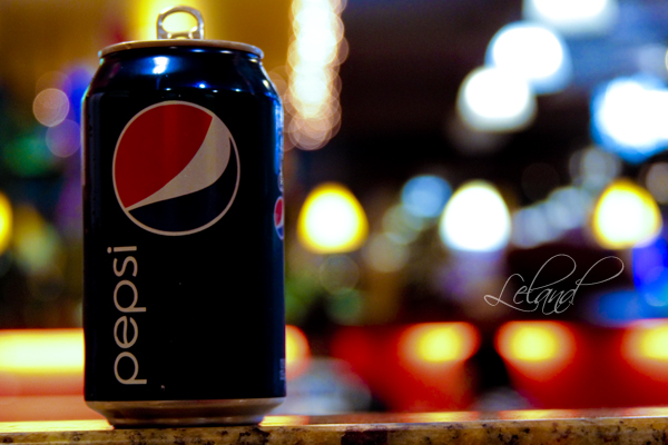 A redesigned Pepsi can